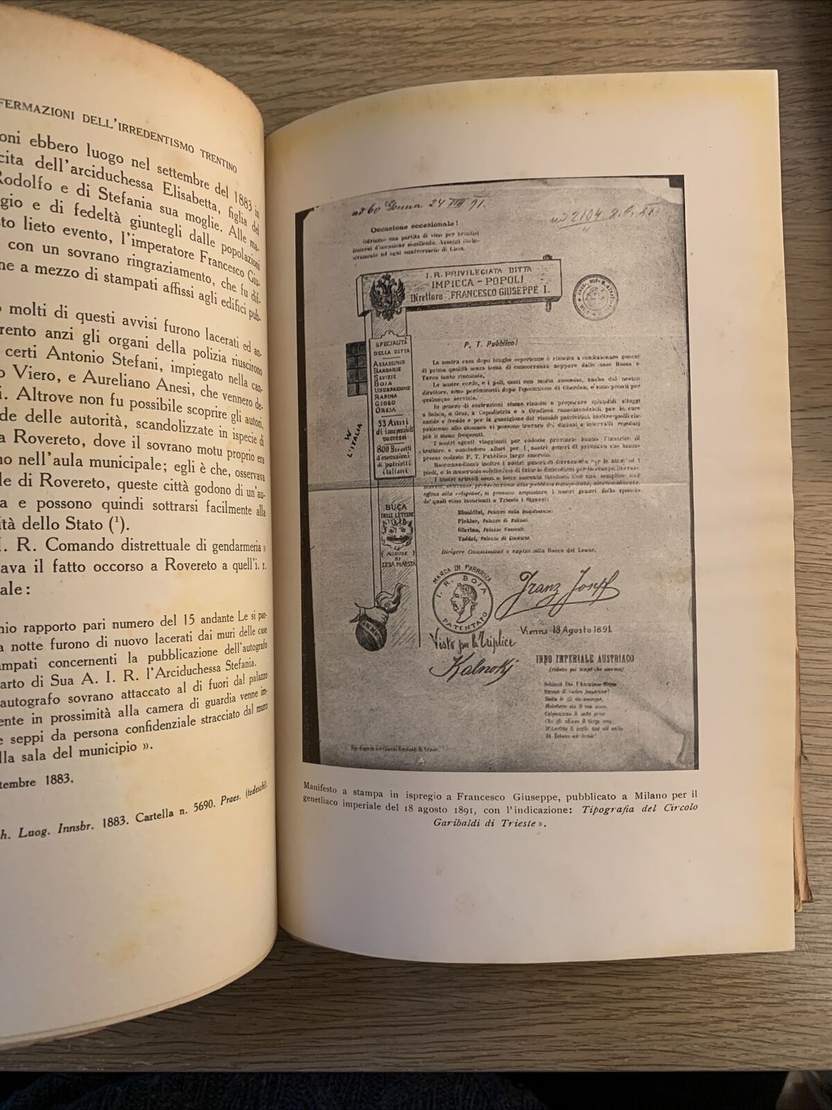 L'IRREDENTISMO nelle lotte politiche e nelle contese diplomatic- Augusto Sandonà