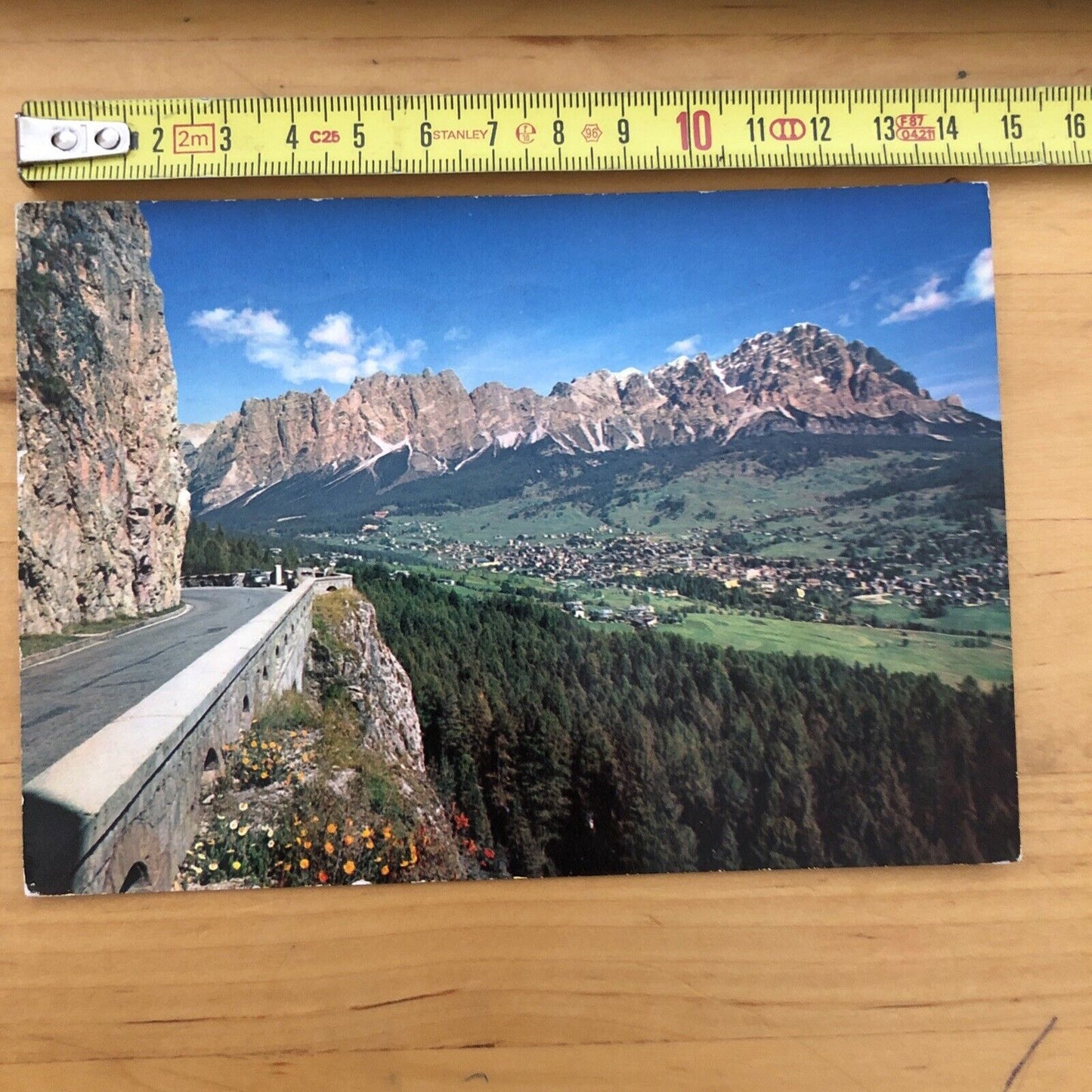 Cartolina CORTINA D'AMPEZZO POMAGAGNON, CRISTALLO viaggiata
