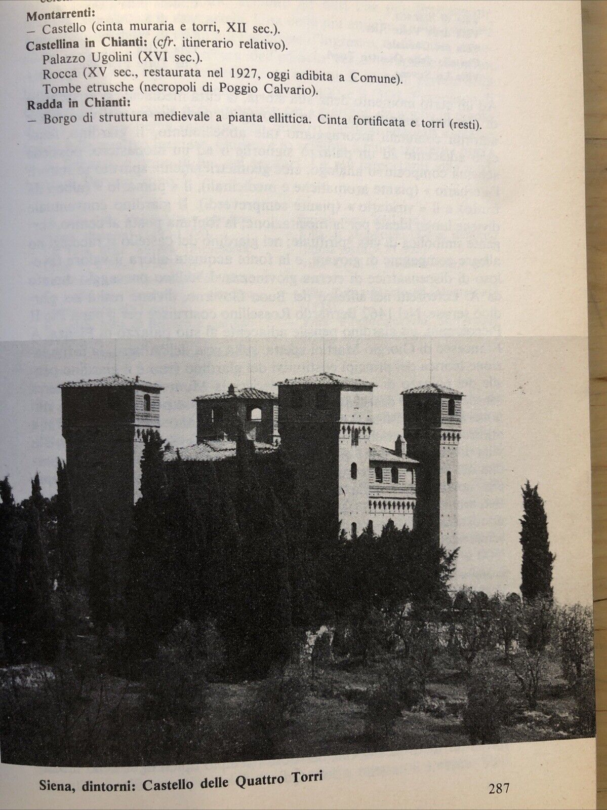 Itinerari per la Toscana Massimo Becattini, Guide de L'espresso 1980