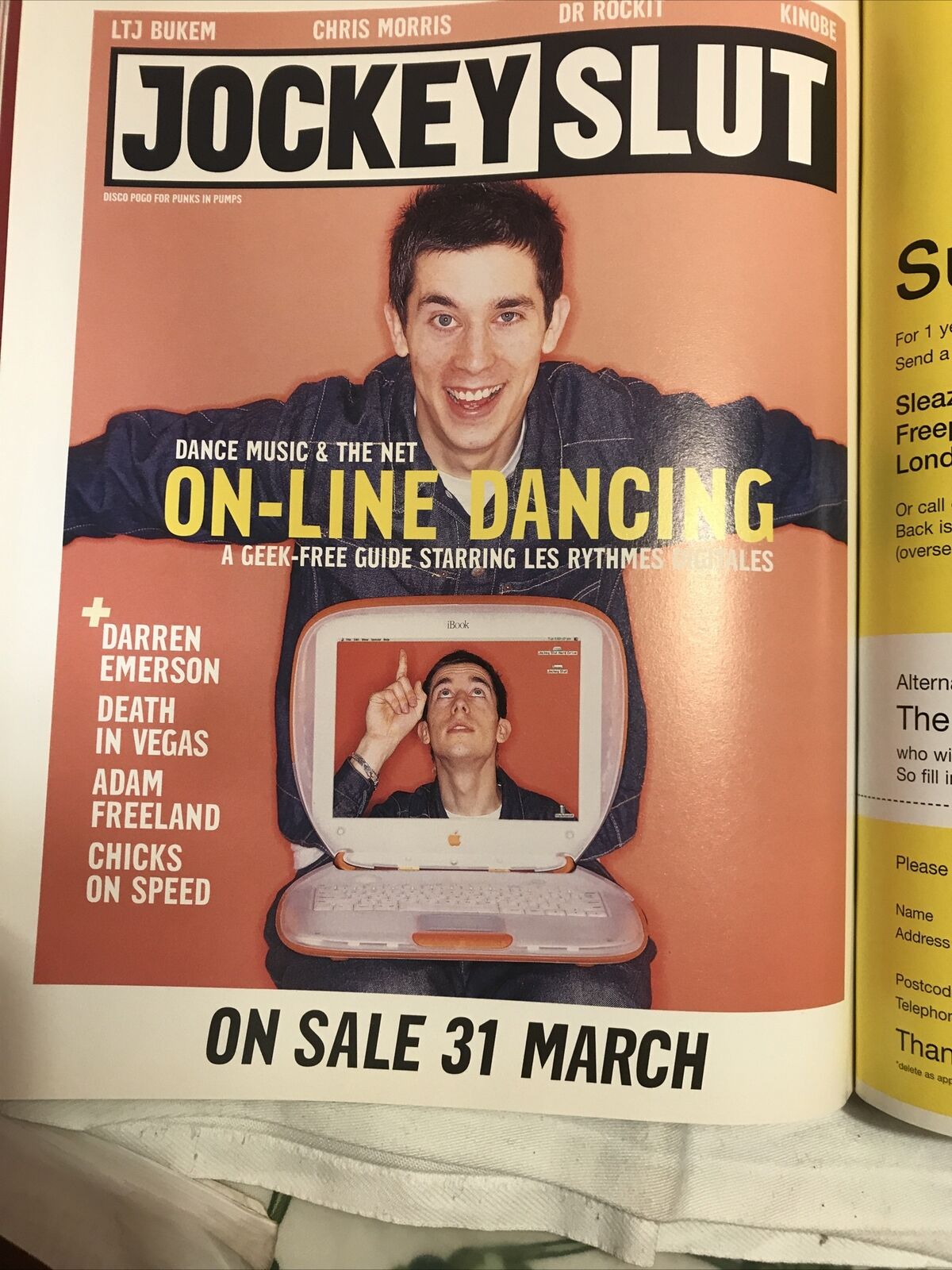 Sleazenation April 2000 BOLLYWOOD,SEX PISTOLS,,HIJACKS,GABBA,BEENIEMAN.