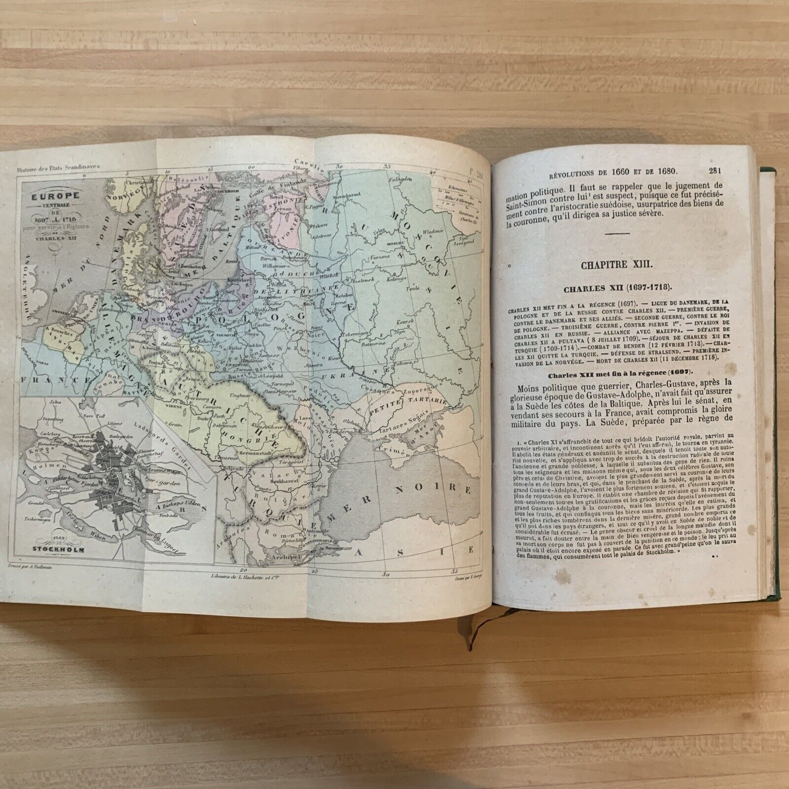 Histoire des États Scandinaves - Suede, Norvége, Dane A. Geffroy. Hachette 1851