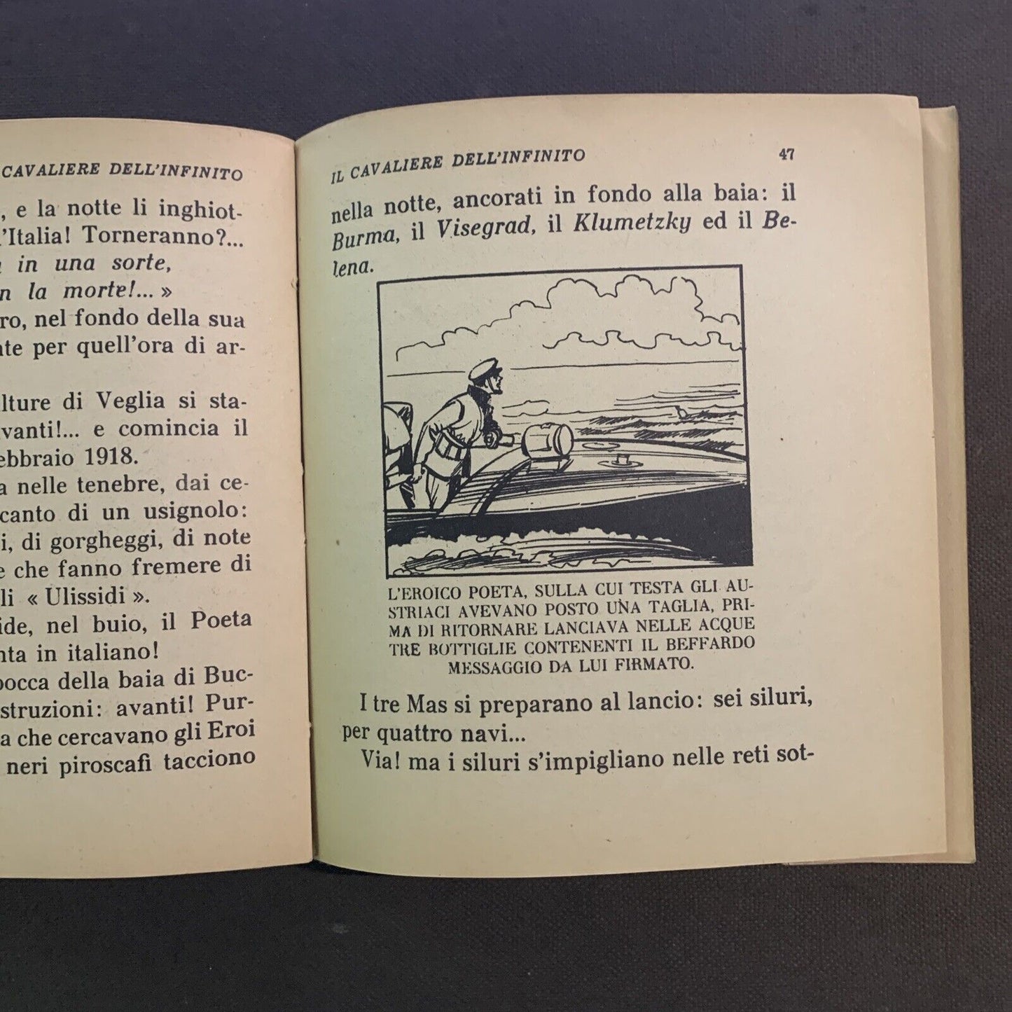 IL CAVALIERE DELL'INFINITO - E. AMBROSI, Gabriele D'Annunzio. Carroccio 1937 #
