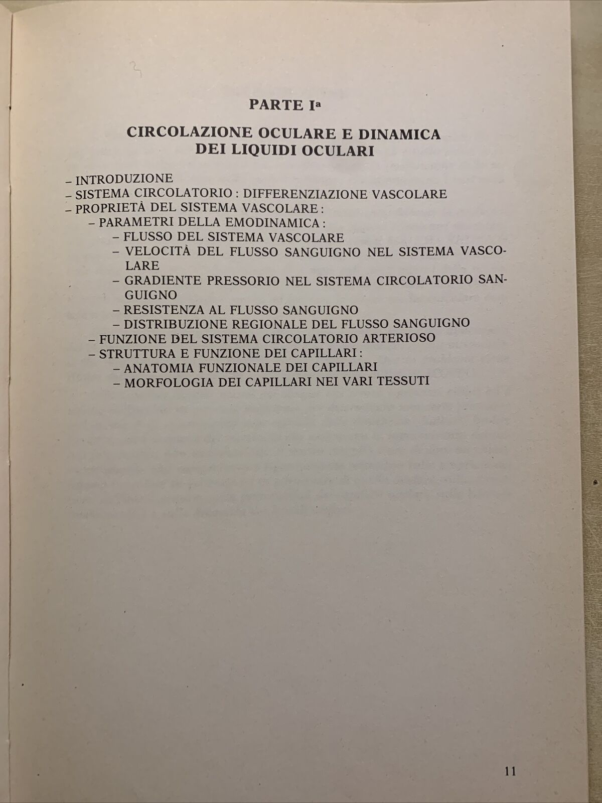 Circolazione oculare e dinamica dei liquidi oculari - Severino Cioli 1981 Nobili