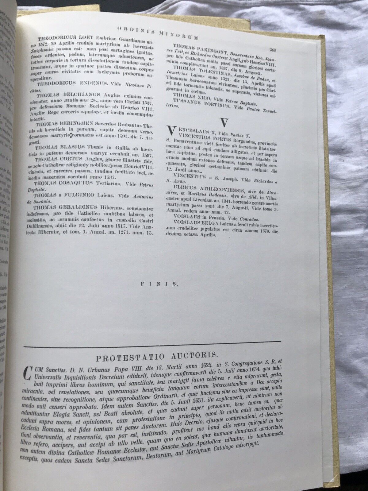 Scriptores Ordinis Minorum, fr. Waddingi Lucae -Sbaraglia G. Giacinto