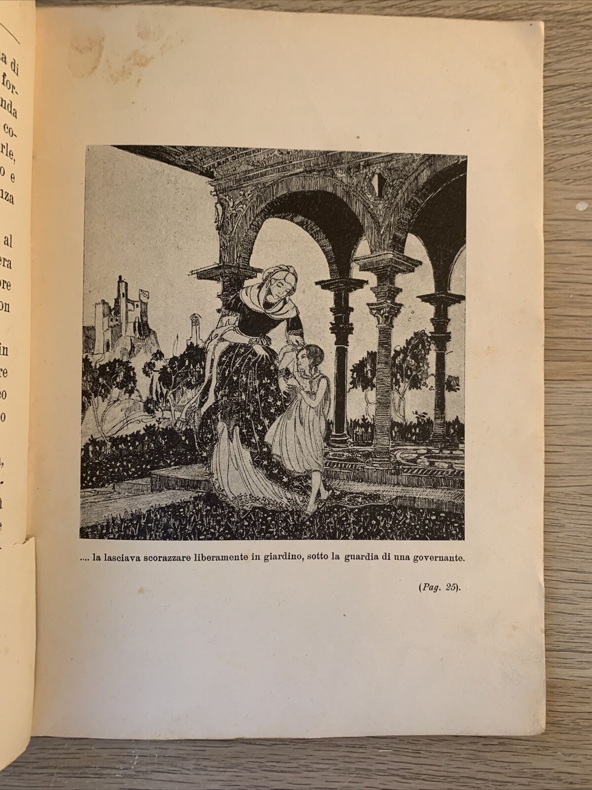 La ninfa del Fonte. C. A. Musäus. La nuova Italia editrice 1929. L. Colosi ill.
