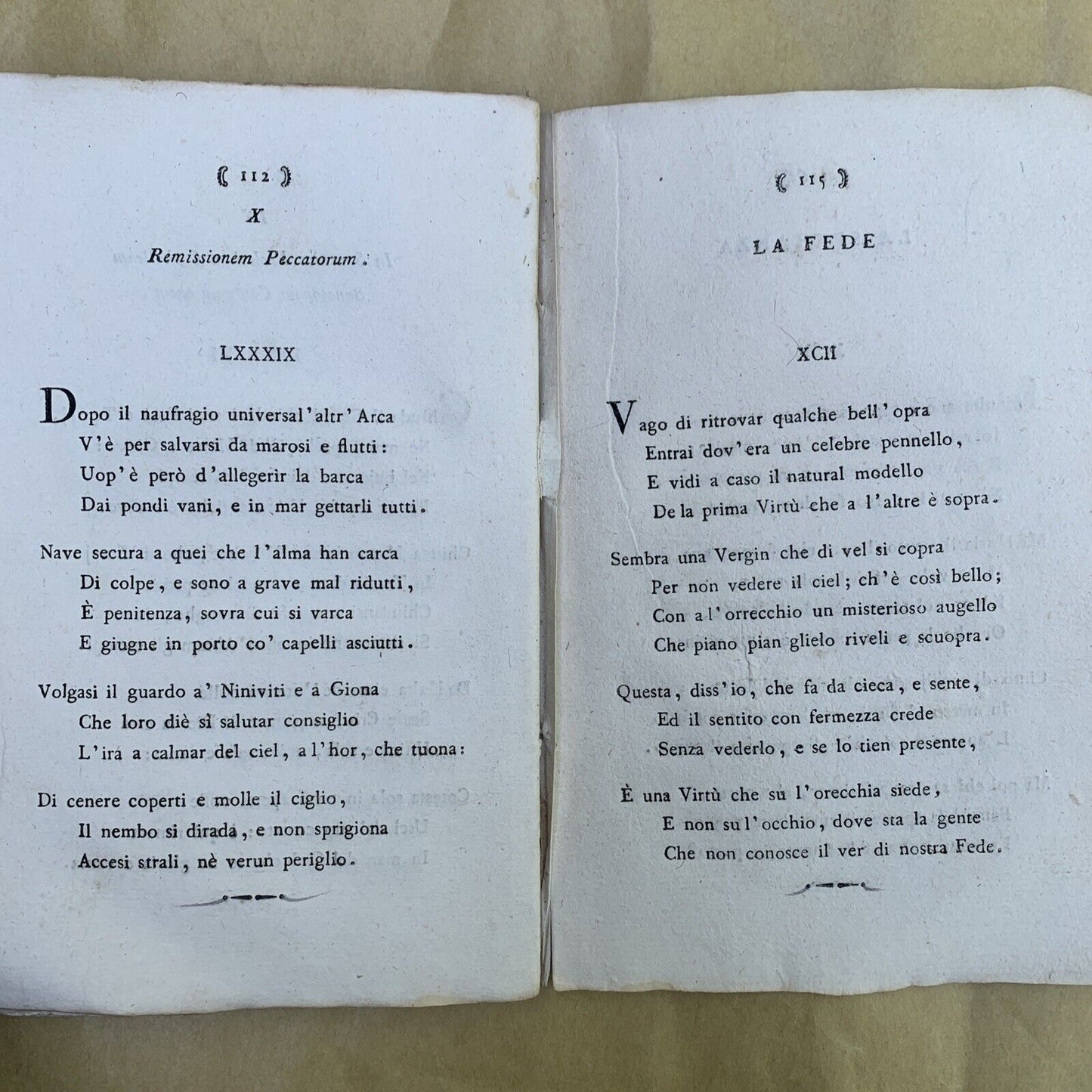 ULTIME POESIE DEL CANONICO K. ALBERTO BACCANTI - Casalmaggiore 1804, Bizzarri ed