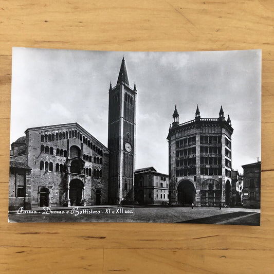 Cartolina PARMA DUOMO E BATTISTERO  non viaggiata