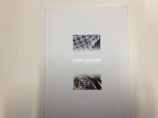 HARRY WINSTON RARE TIMEPIECES  DEPLIANT ADVERTISEMENT
