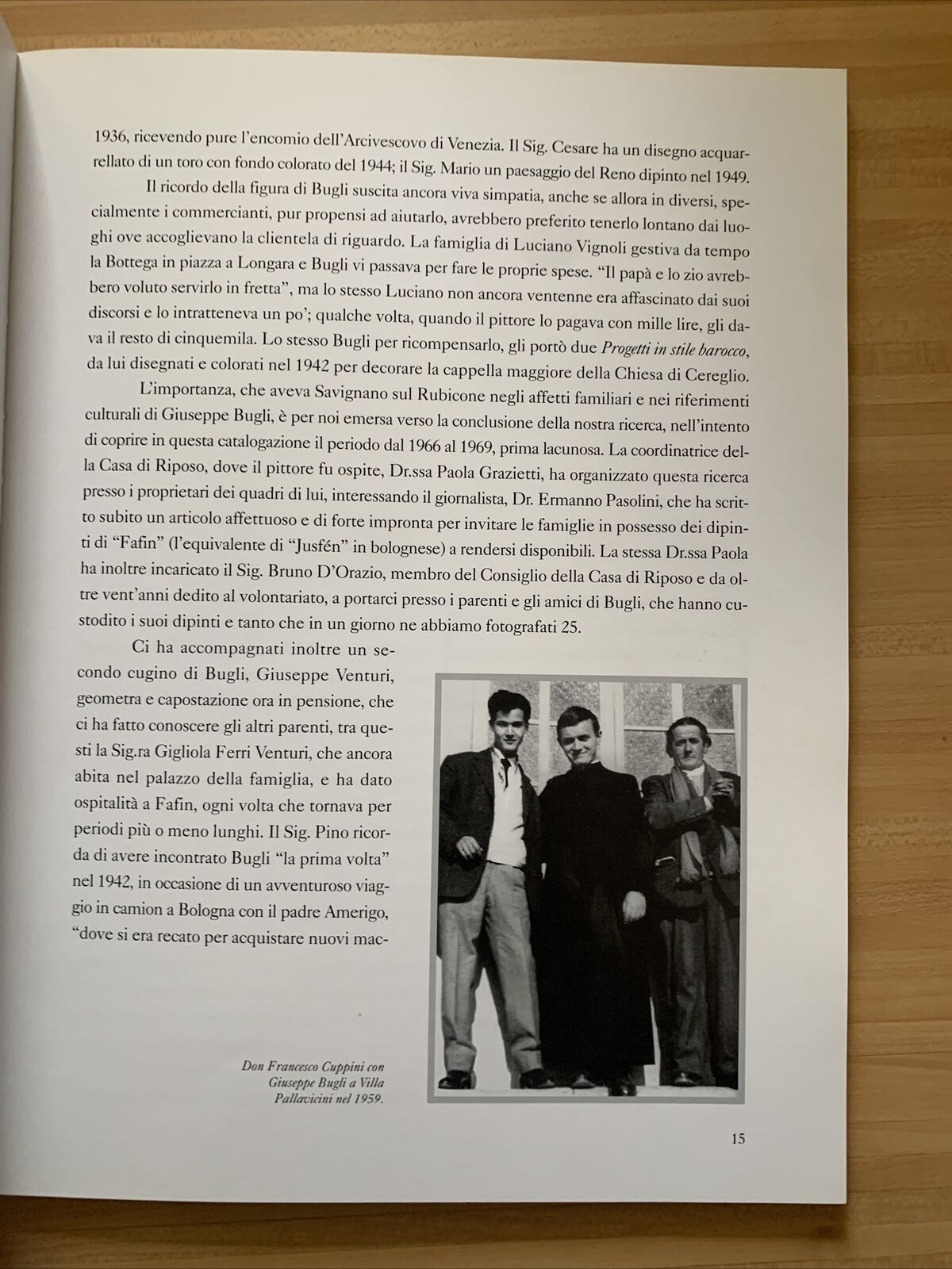 GIUSEPPE BUGLI - MOSTRA ANTOLOGICA COMUNE DI CASTEL MAGGIORE 1998 #