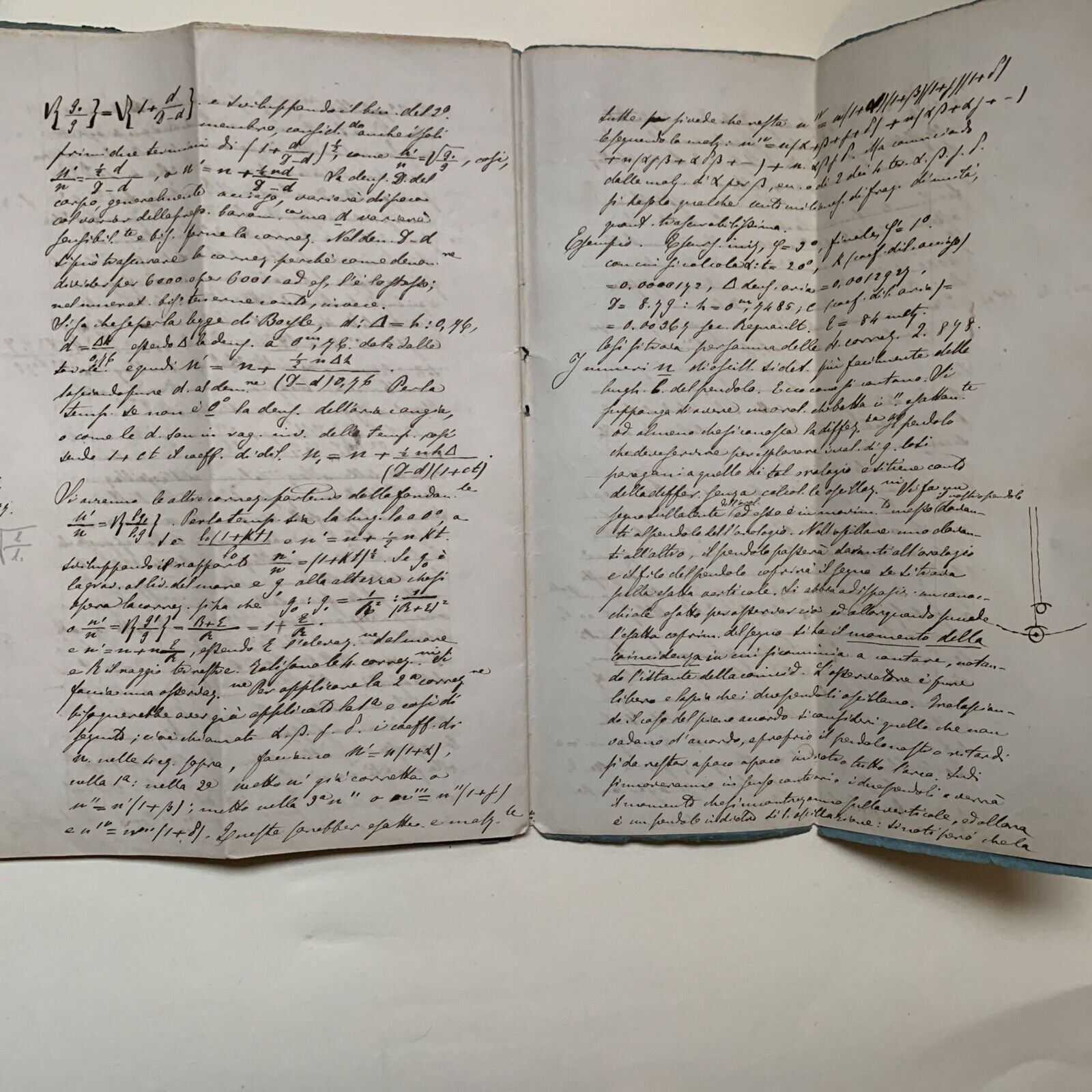 GOBBI BELCREDI Università Pavia 1876, Appunti di suo studente GEODESIA TEORETICA