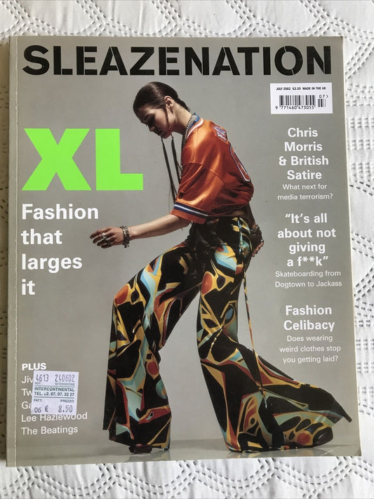 SLEAZENATION magazine july 2002. volume 4 issue 17