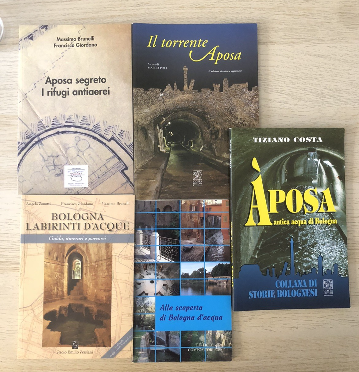 Aposa, Aposa segreto, Il Torrente Aposa, Alla scoperta di Bologna dacqua, Bologn