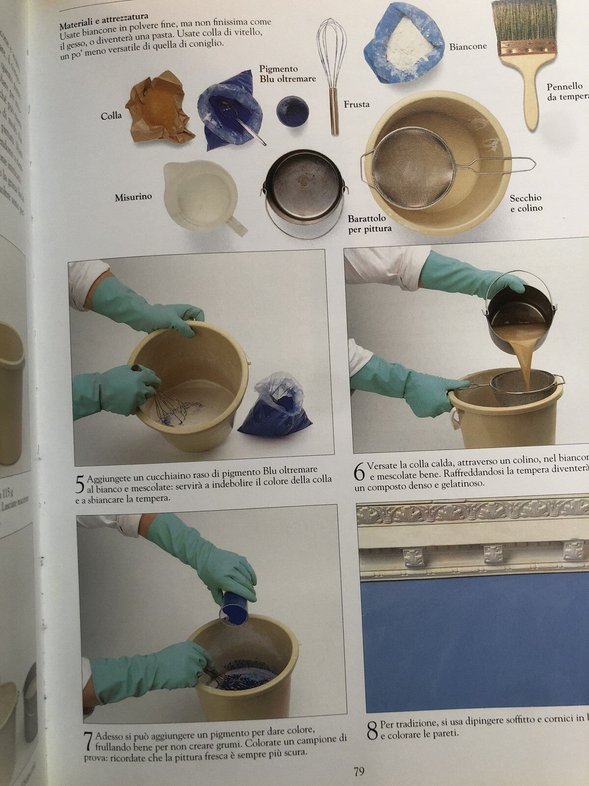 Pitture tradizionali materiali e tecniche antiche per decorare la casa A. Sloan