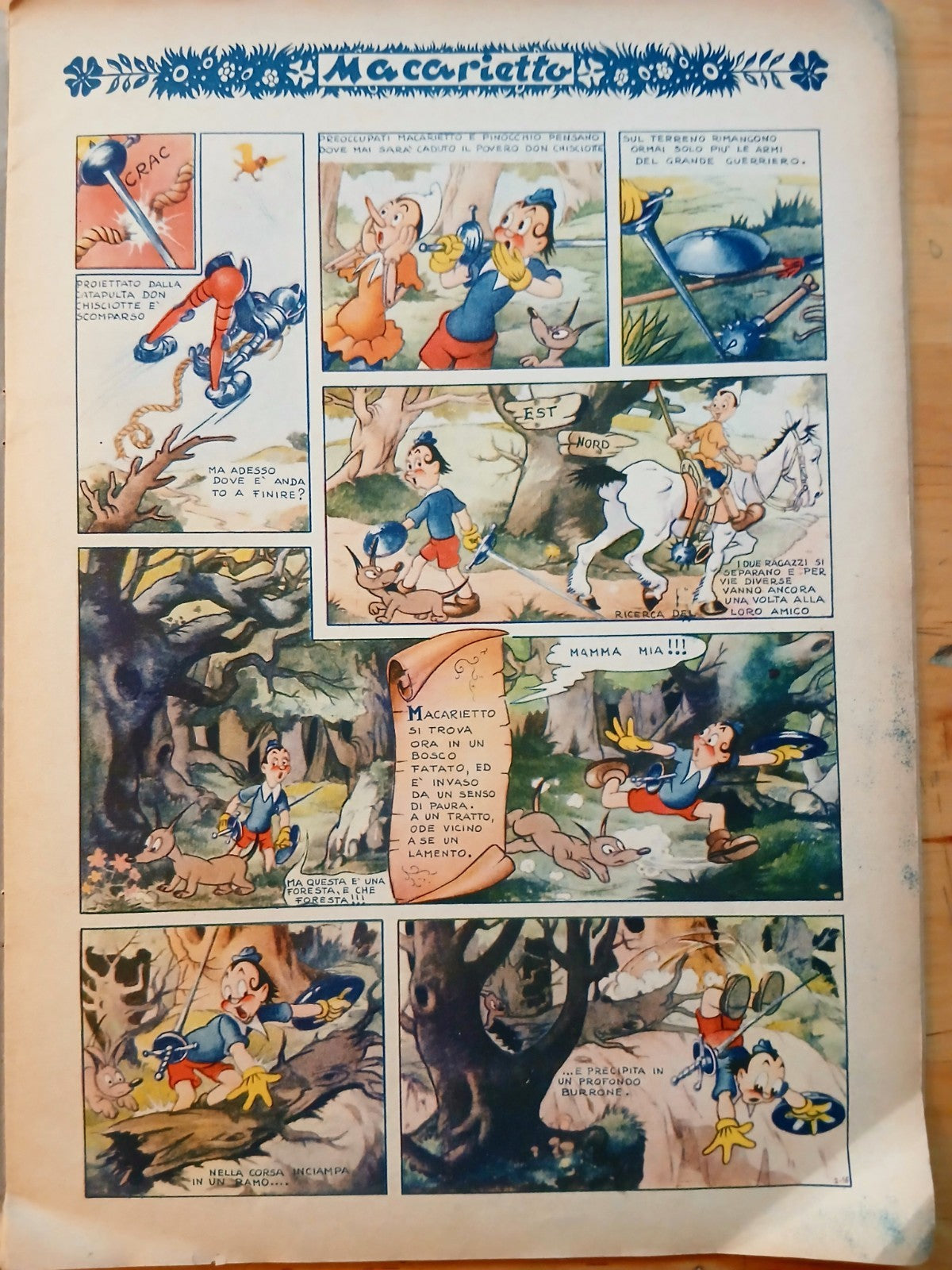 Macarietto alla scoperta del tesoro Carroccio Prescolastica Grande n. 40