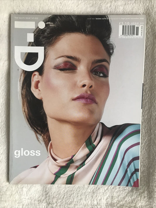 i-D Magazine no. 203 - LUCIANA CURTIS november 2000