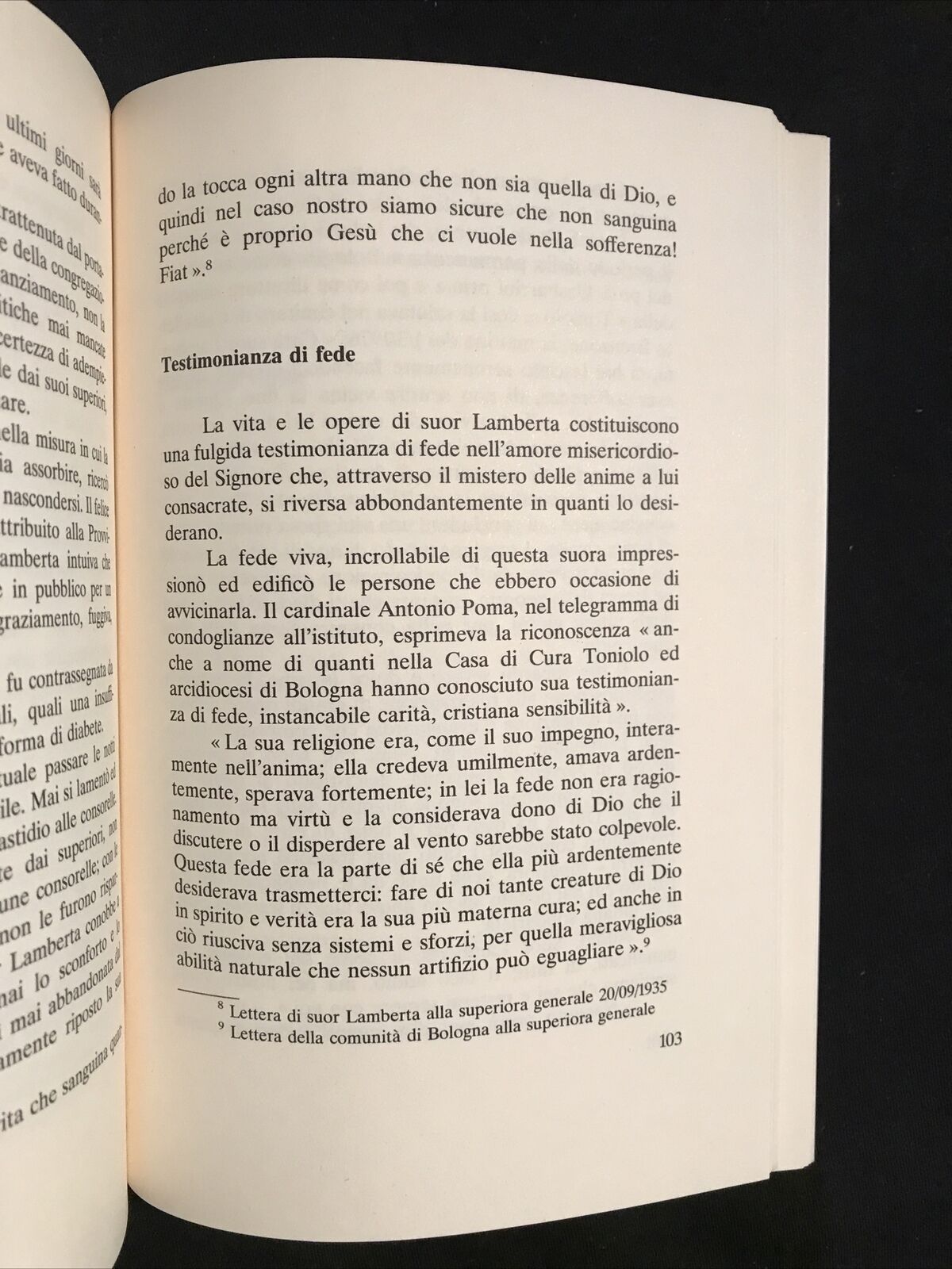 IL SORRISO DELLA CARITÀ Suor Lamberta Bonora, Francesco Molinari, La Salette ed.
