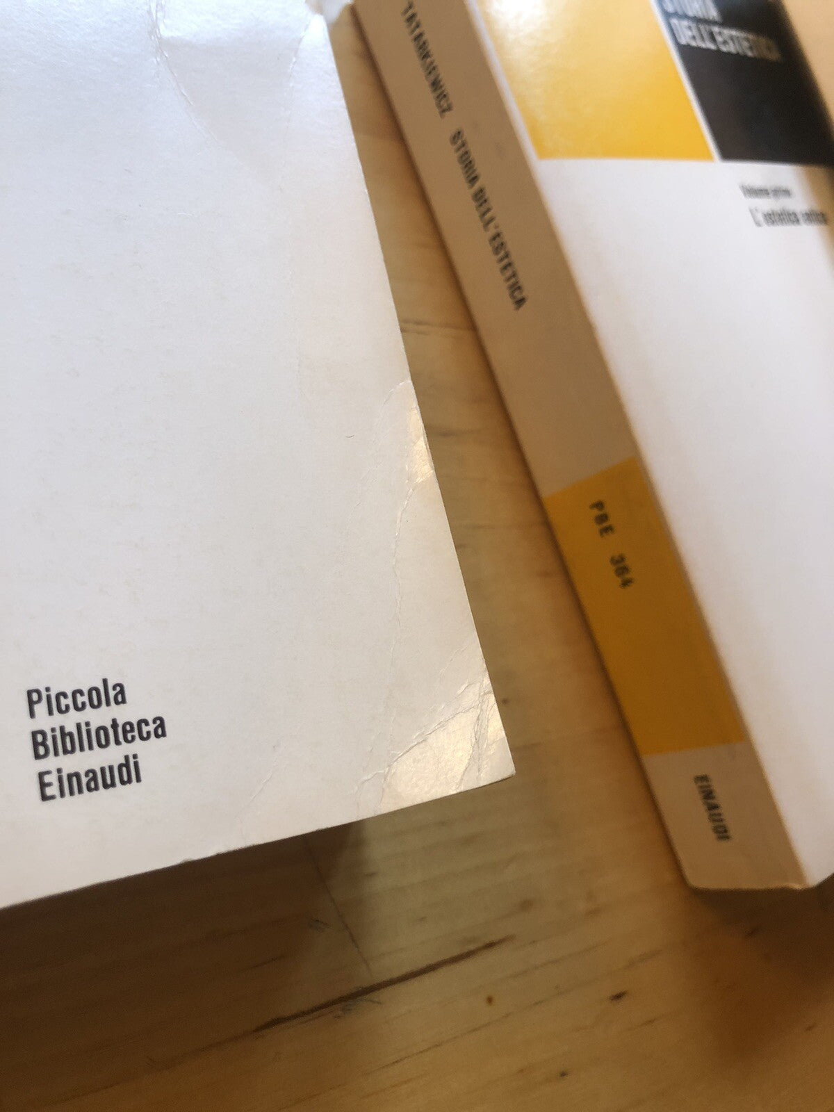 Storia dell'Estetica. W. Tatarkiewicz - 3 volumi.Piccola biblioteca Einaudi 1979