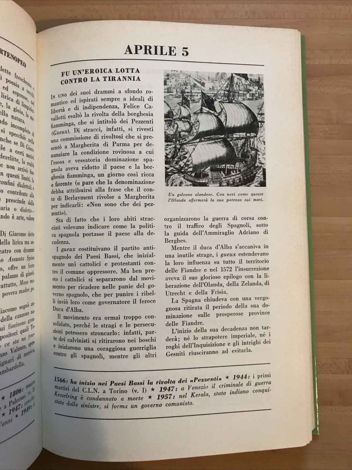 ALMANACCO NOSTRO vol. 2, 1962. Il calendario del popolo di Milano.