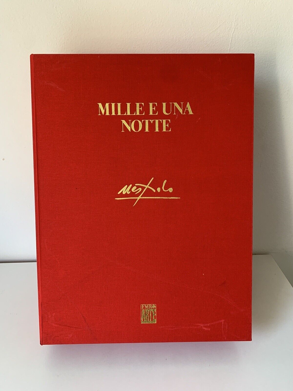 Le Mille e una notte FMR ART'E' Ugo Nespolo 2005 edizione di pregio