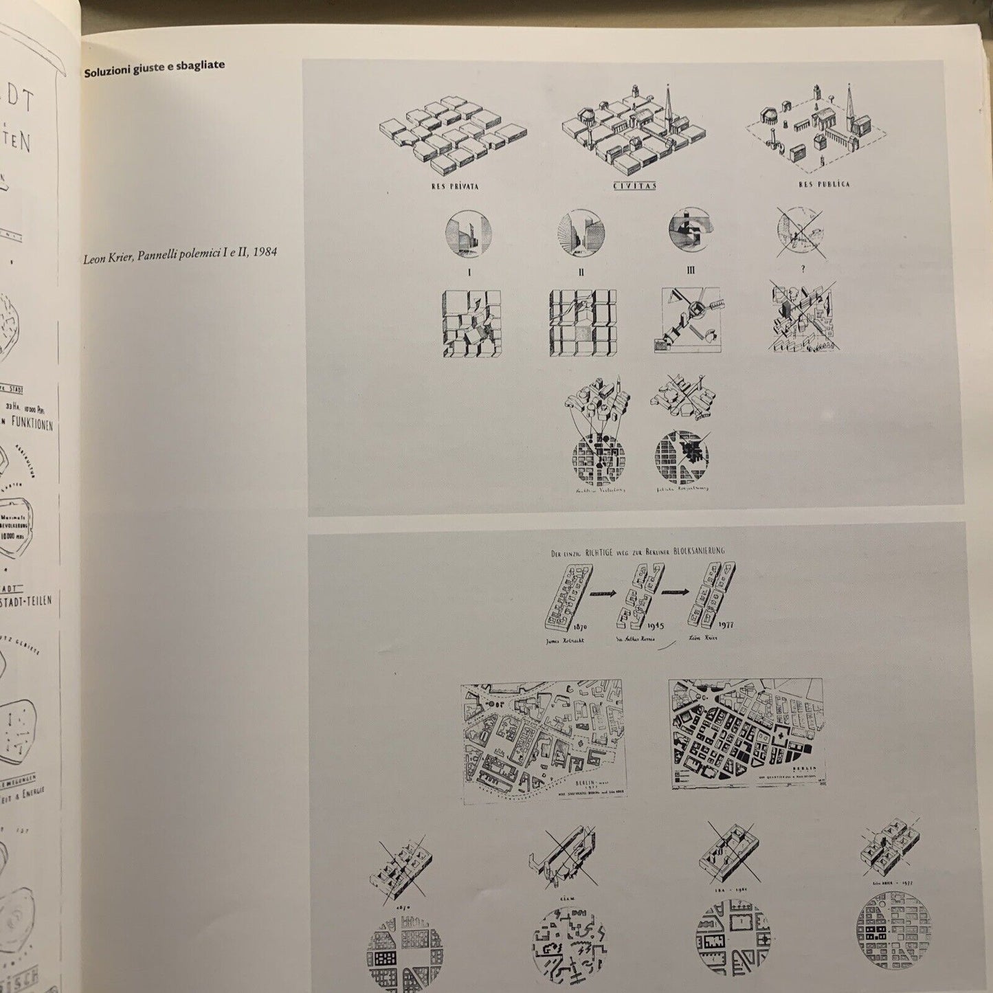 La ricostruzione della città. XVII triennale di Milano ELECTA 1985