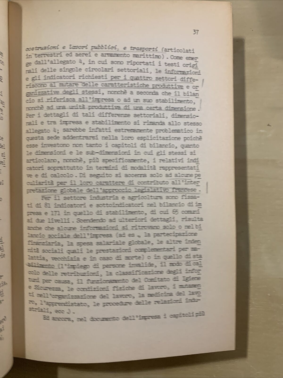 IL BILANCIO SOCIALE DELL'IMPRESA - DE SANTIS, VENTRELLA. Franco Angeli 1980