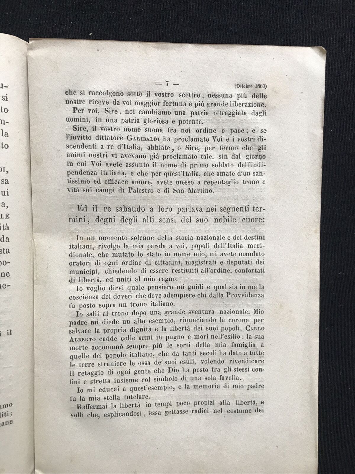Diario Politico-Militare dell' Amm. C. Di Persano CAMPAGNA NAVALE 1860-1861