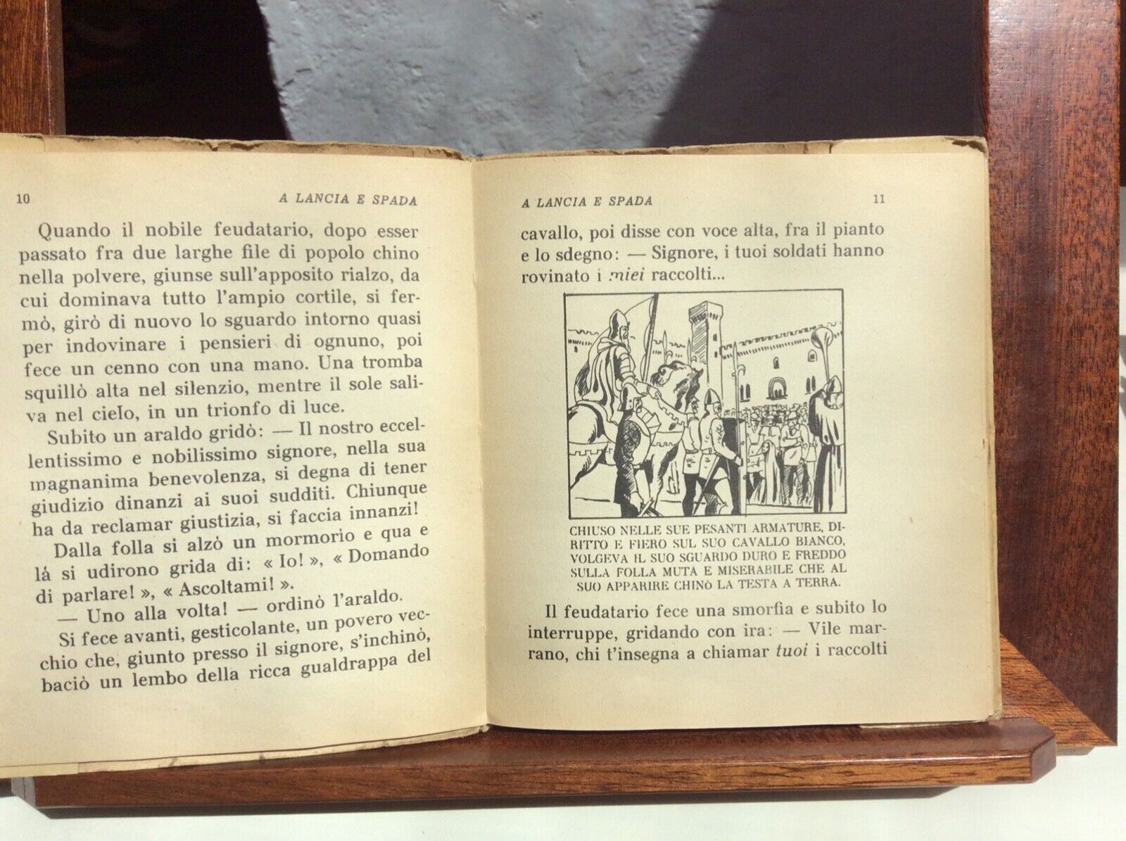 A LANCIA E  SPADA, ALBERTO DA GIUSSANO, CASA EDITRICE CARROCCIO, 1936