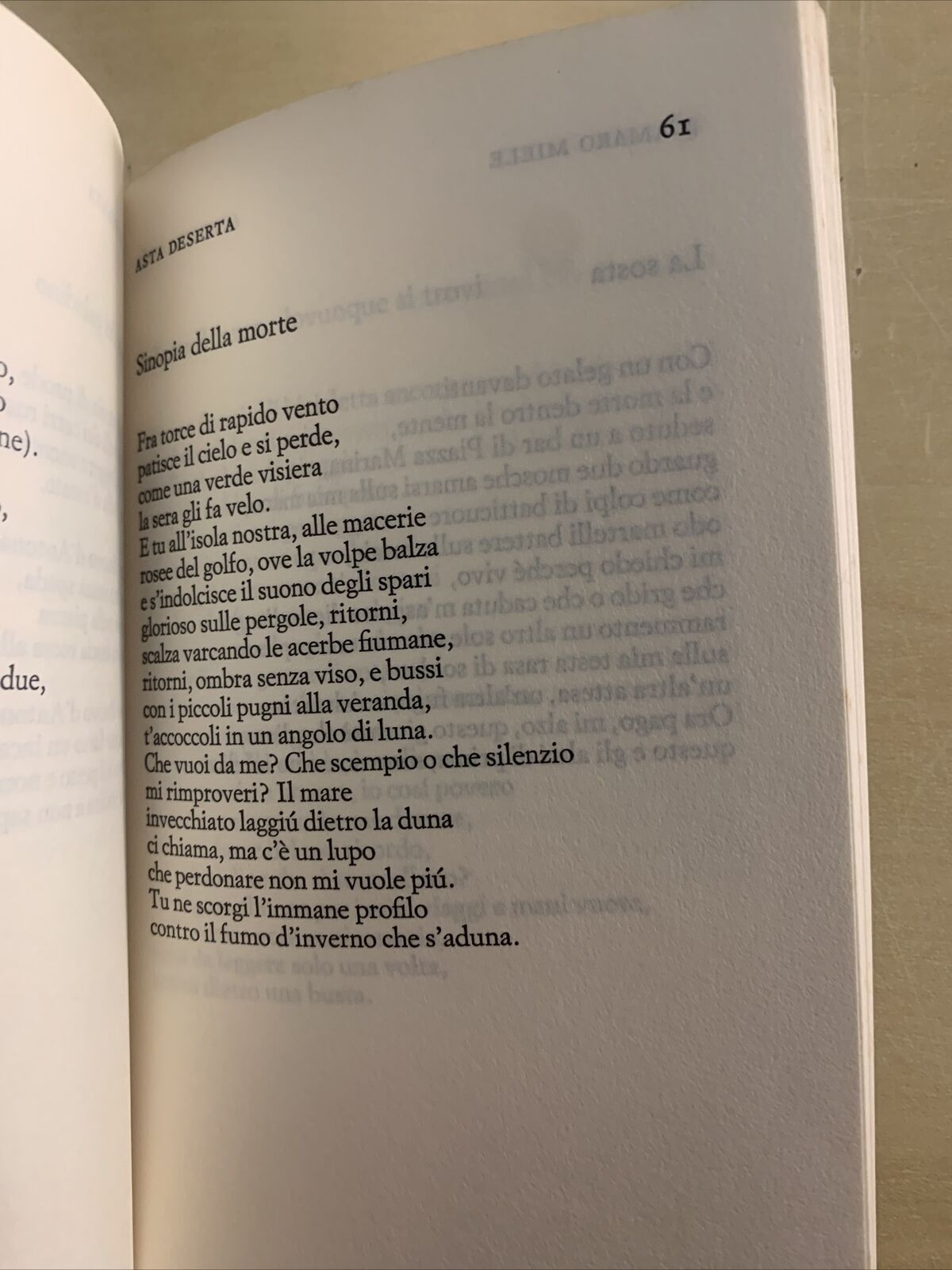 GESUALDO BUFALINO - L'AMARO MIELE, EINAUDI 1982 #