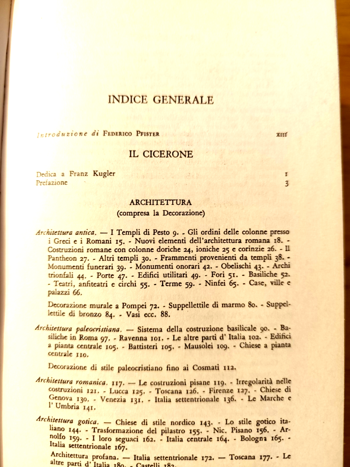 Il Cicerone - Jacob Burckhardt - opere d'arte in Italia BUR Rizzoli 2 voll. 1994