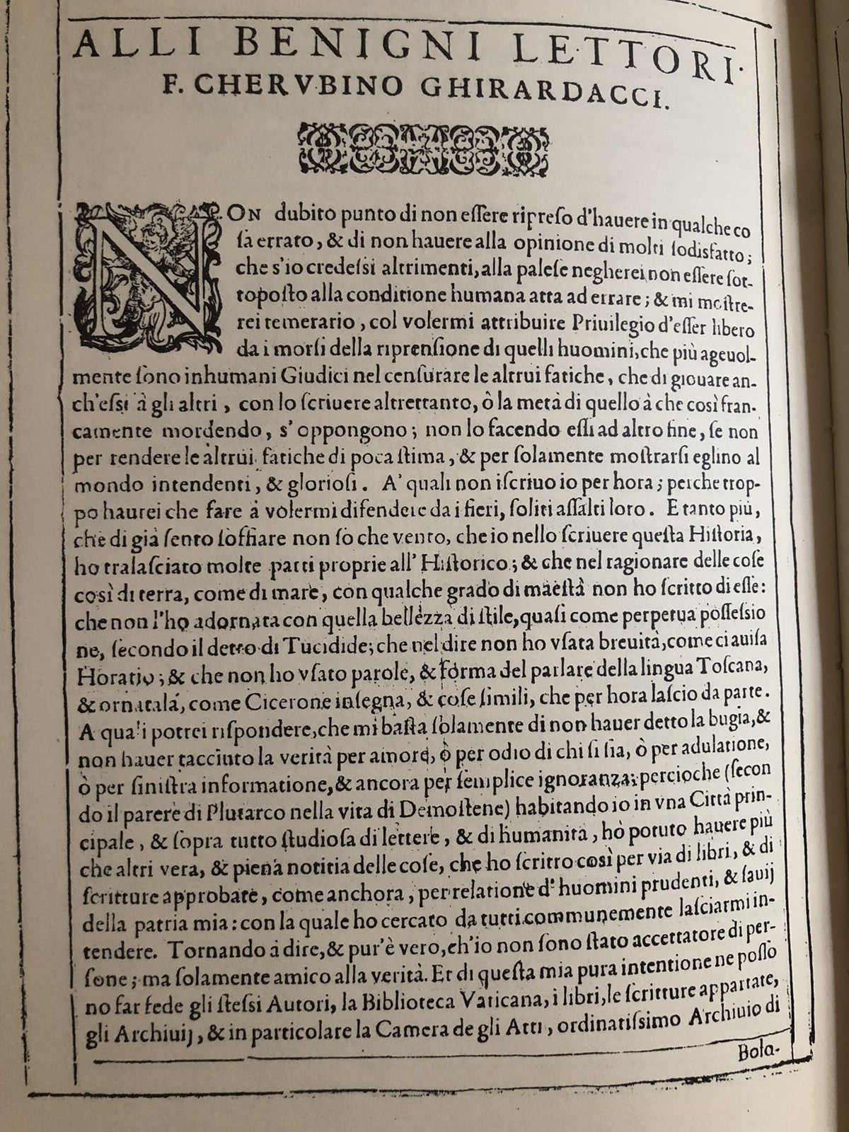 Historia di Bologna, Cherubino Ghirardacci. Arnaldo Forni ristampa 1973, 2 voll