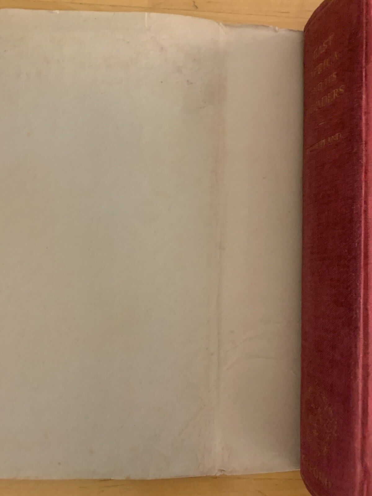 EAST AFRICA AND ITS INVADERS FROM THE EARLIEST TIMES TO THE DEATH OF SEYYID SAID