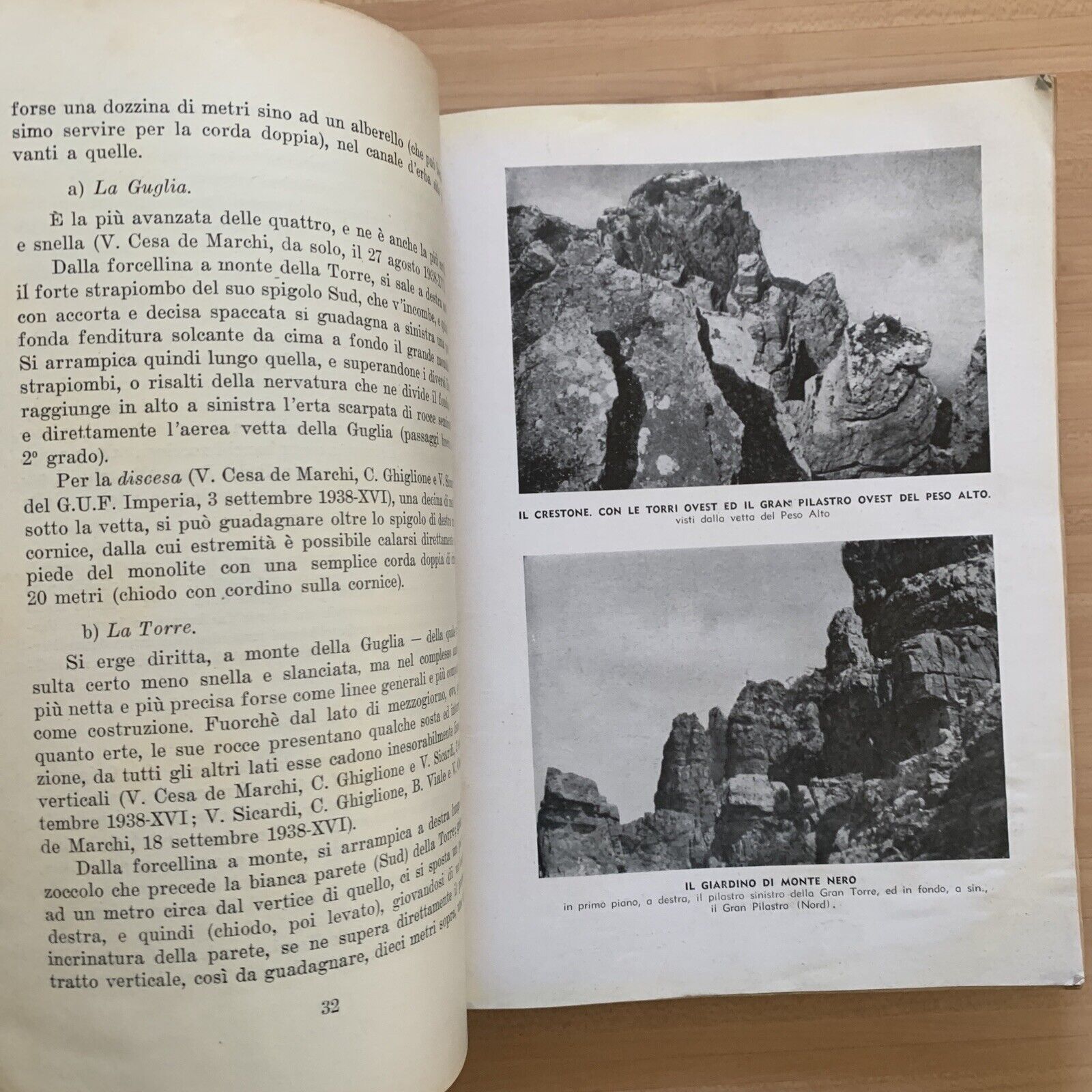 BOLLETTINO DEL CENTRO ALPINISTICO ITALIANO - Ulpiano 1939 - VOL XLIV , N.7