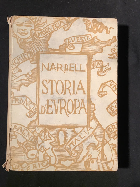 STORIA D'EUROPA, MATTEO NARDELLI - Società editrice Aquila 1941