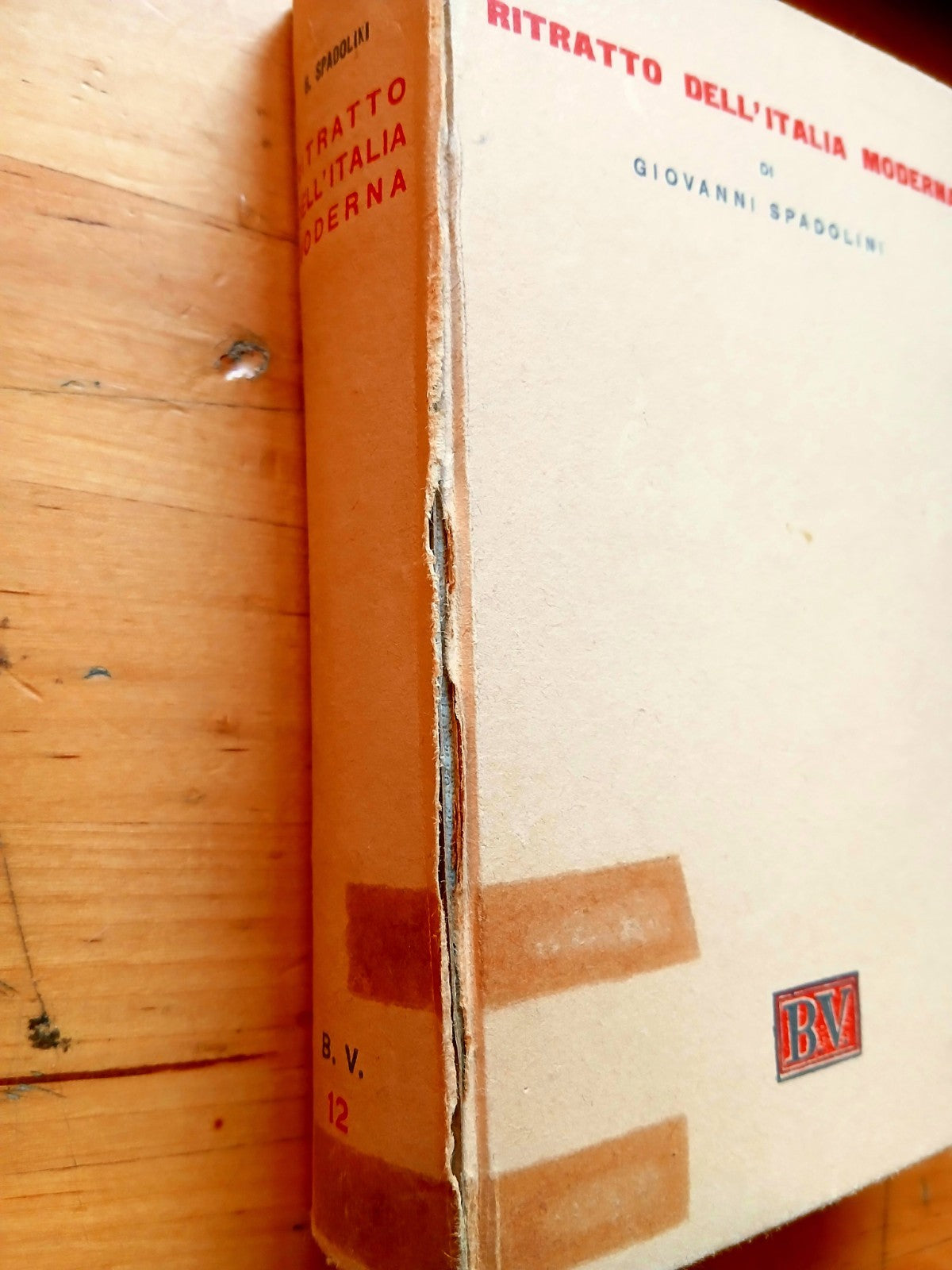 Ritratto dell'Italia moderna - Giovanni Spadolini, Vallecchi editore 1948