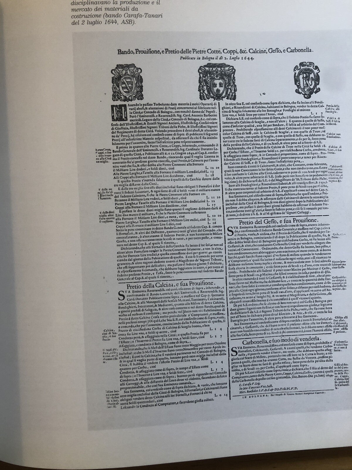 L'arte muraria  in Bologna nell'età Pontificia. Leonardo Marinelli, Scarpellini