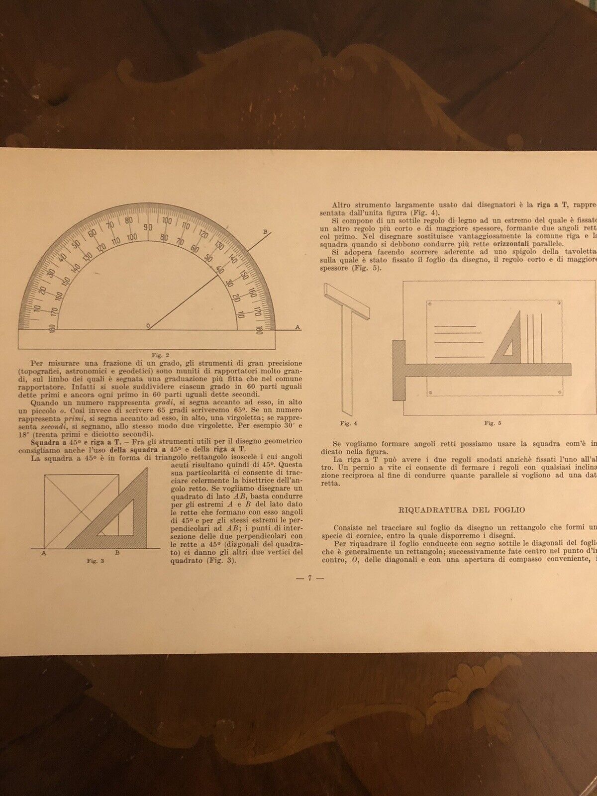 Il disegno nella scuola media, Alessandro Guerrera - Gaetano Spinelli. 1941