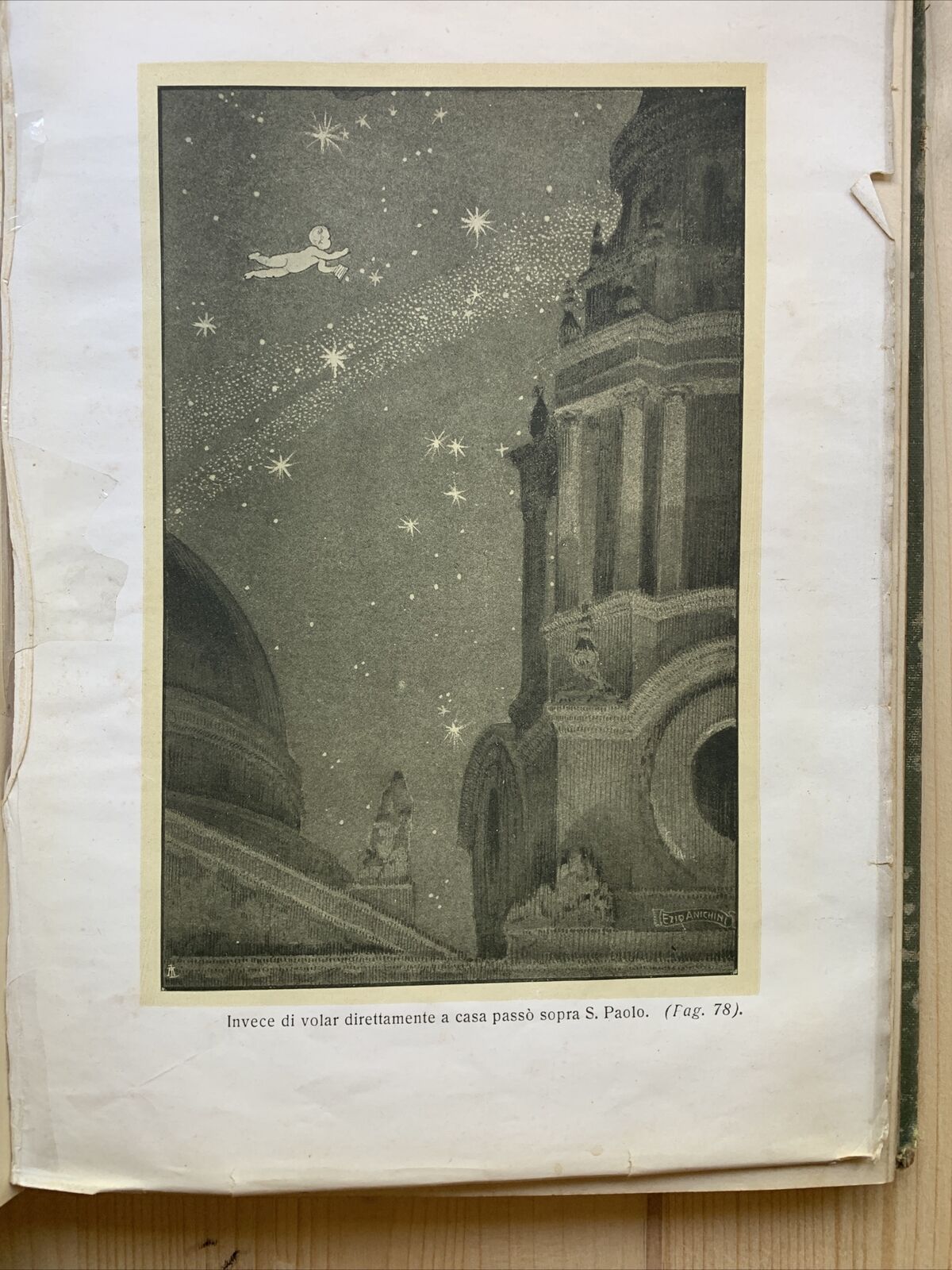 PETER PAN nei giardini di Kensington. Bemporad. Illustrazioni di Anichini #