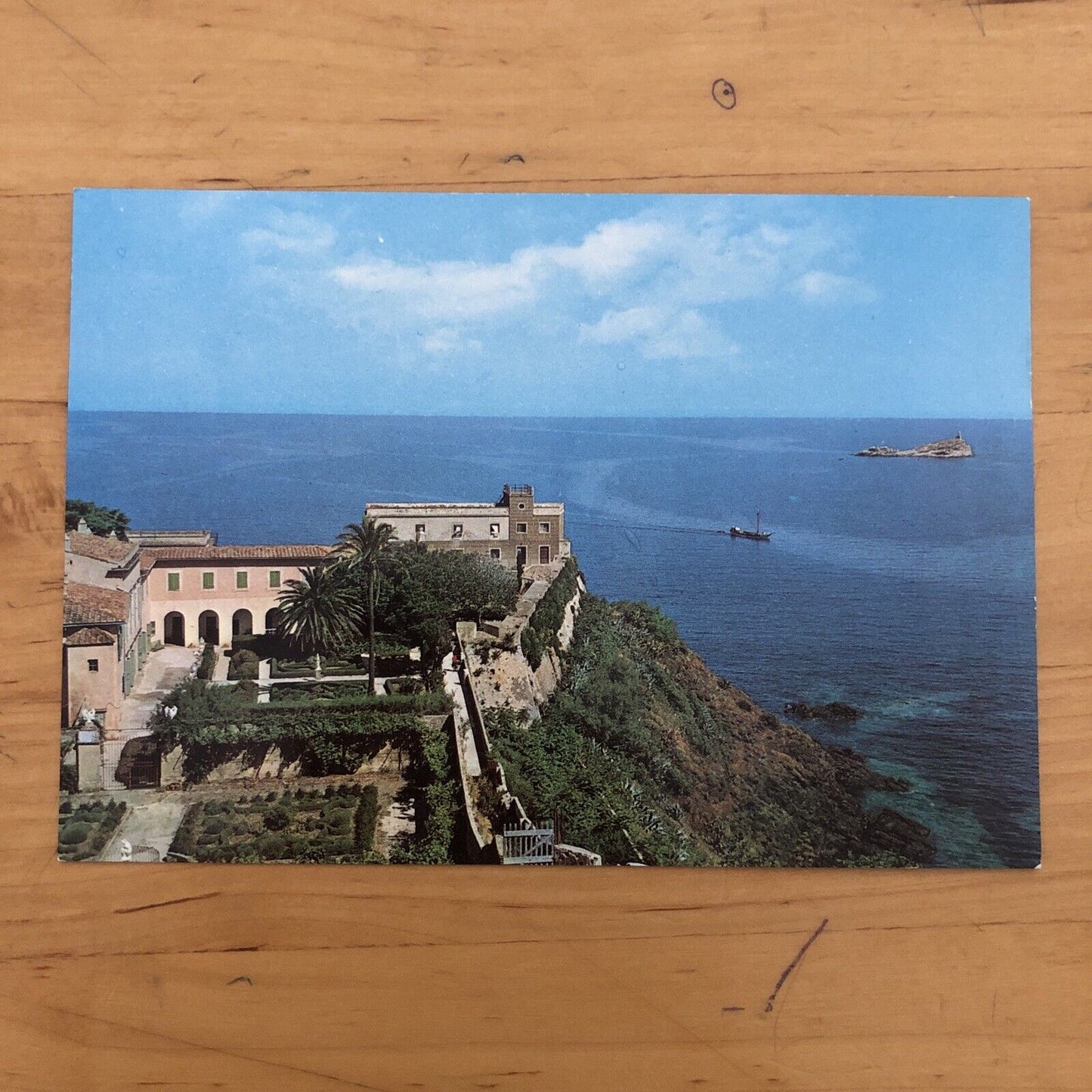 Cartolina ISOLA D'ELBA - PORTOFERRAIO CASA NAPOLEONICA DEI MULINI non viaggiata