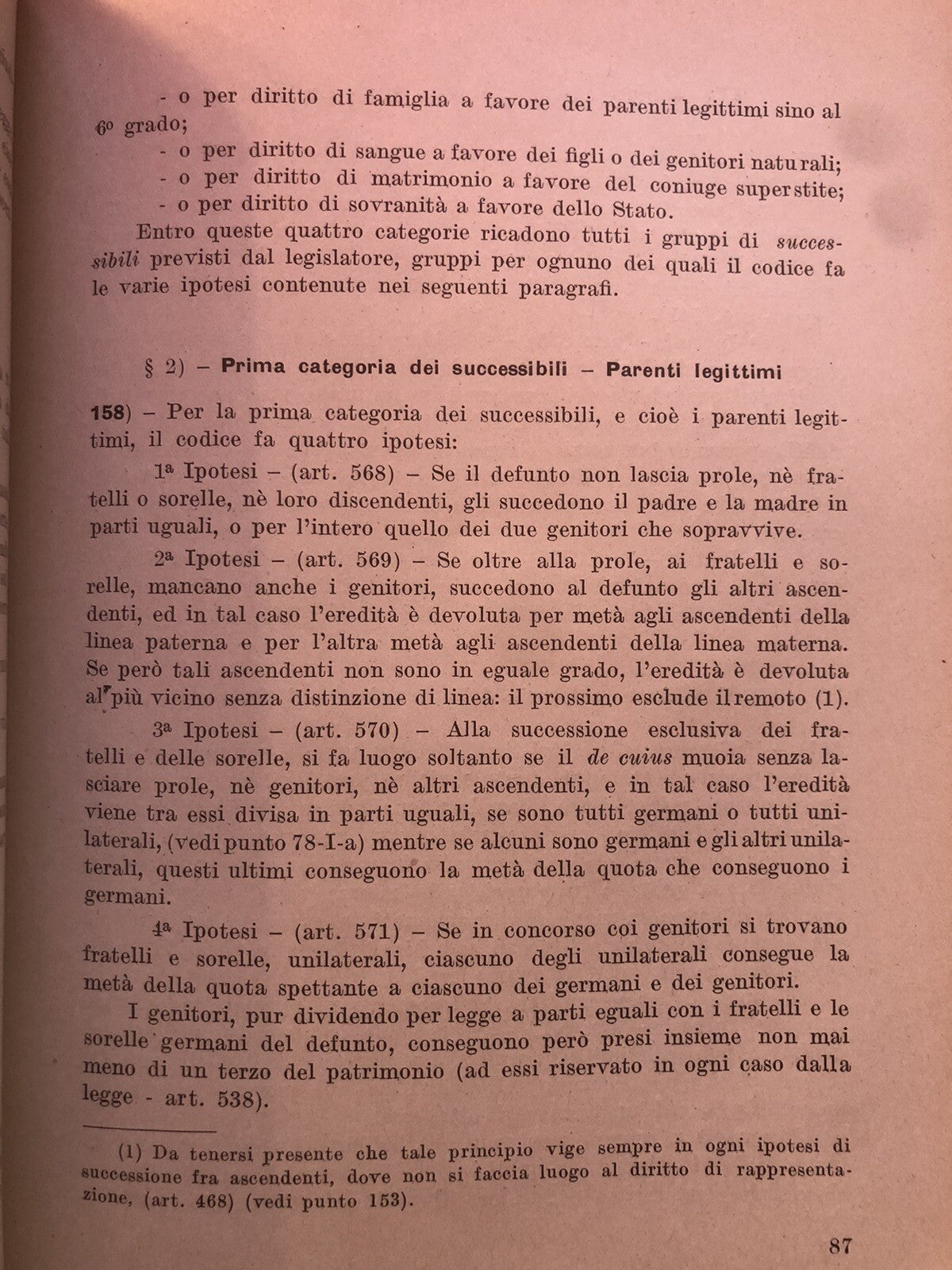 Elementi di diritto privato già diritto civile . . Guido Simoni, Capriotti 1942