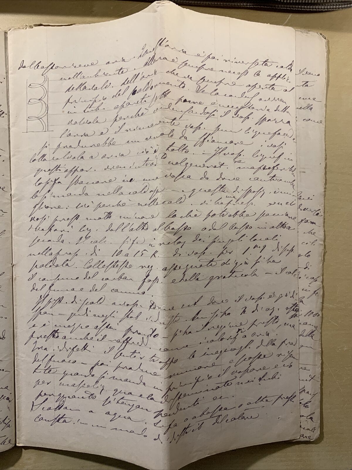 FISICA TECNOLOGICA - Università di Pavia, appunti del 1878 #