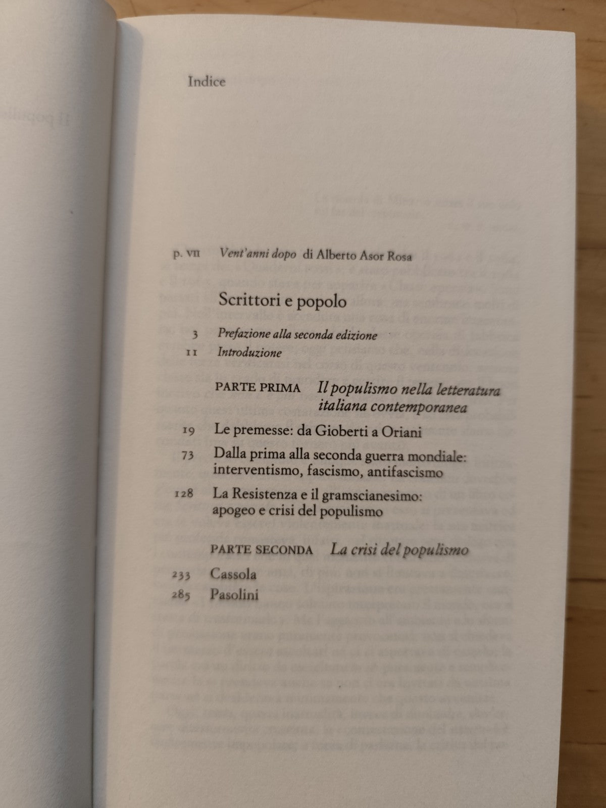 Alberto Asor Rosa - Scrittori e popolo, Einaudi 1988