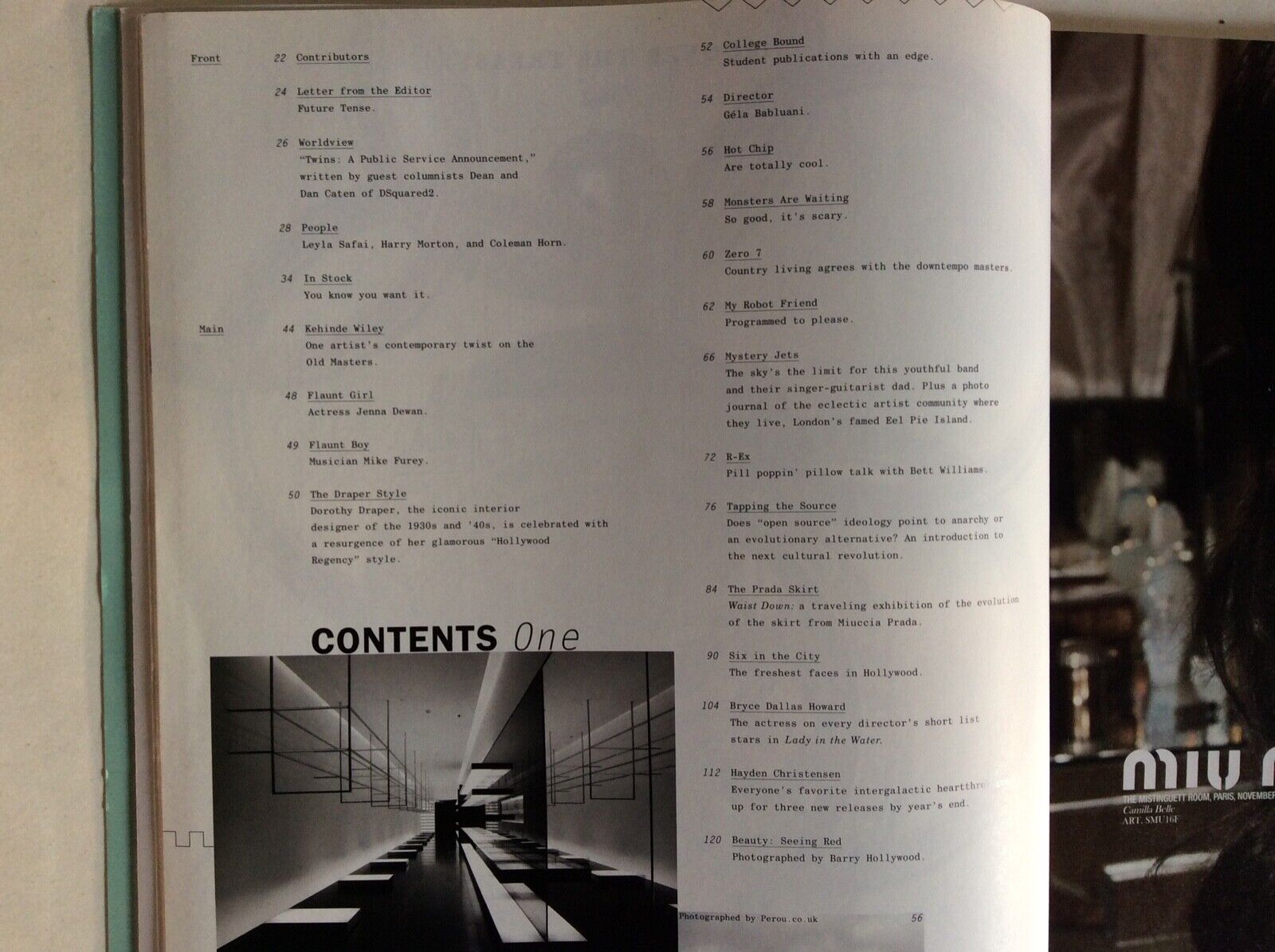 FLAUNT MAGAZINE 75  FUTURE TENSE  HAYDEN CHRISTENSEN + BRYCE DALLAS HOWARD