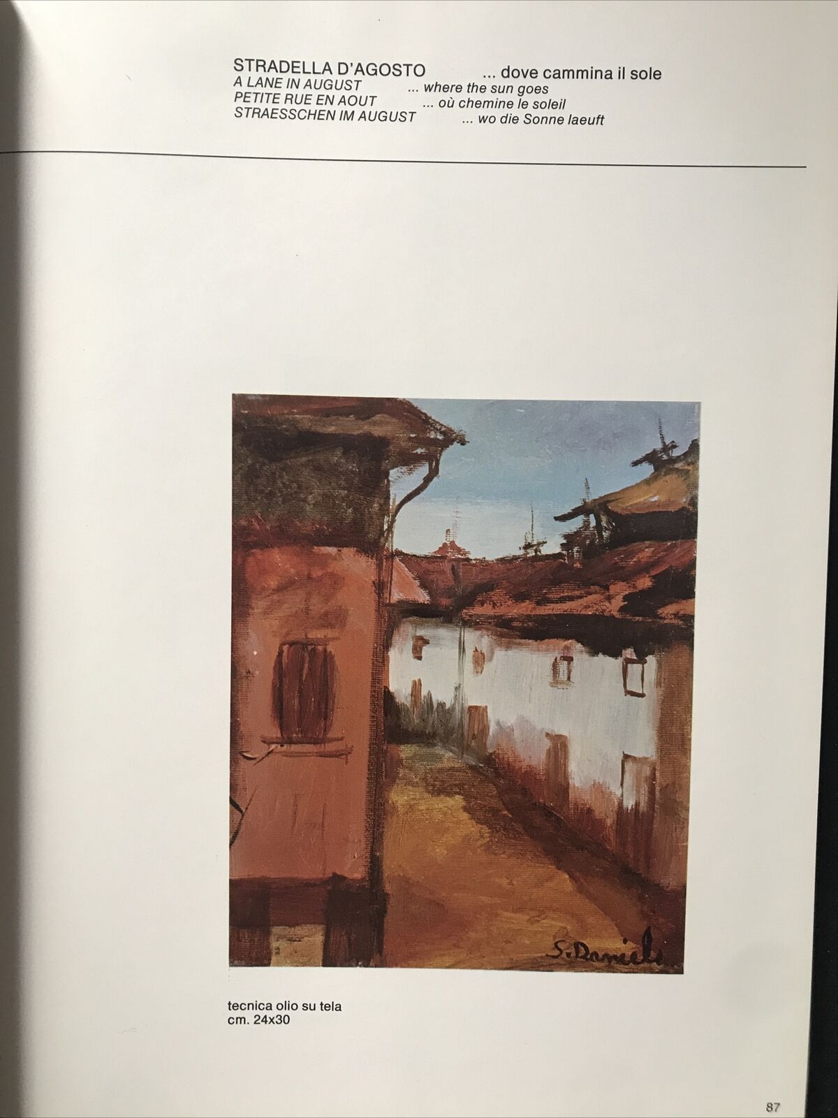 DANIELE SCAGLIONI, Davide Lajolo, LA LINFA DEL ROVO