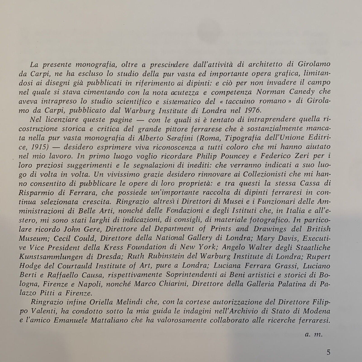 GIROLAMO DA FERRARA DETTO DA CARPI - L'OPERA PITTORICA, AMALIA MEZZETTI 1977#