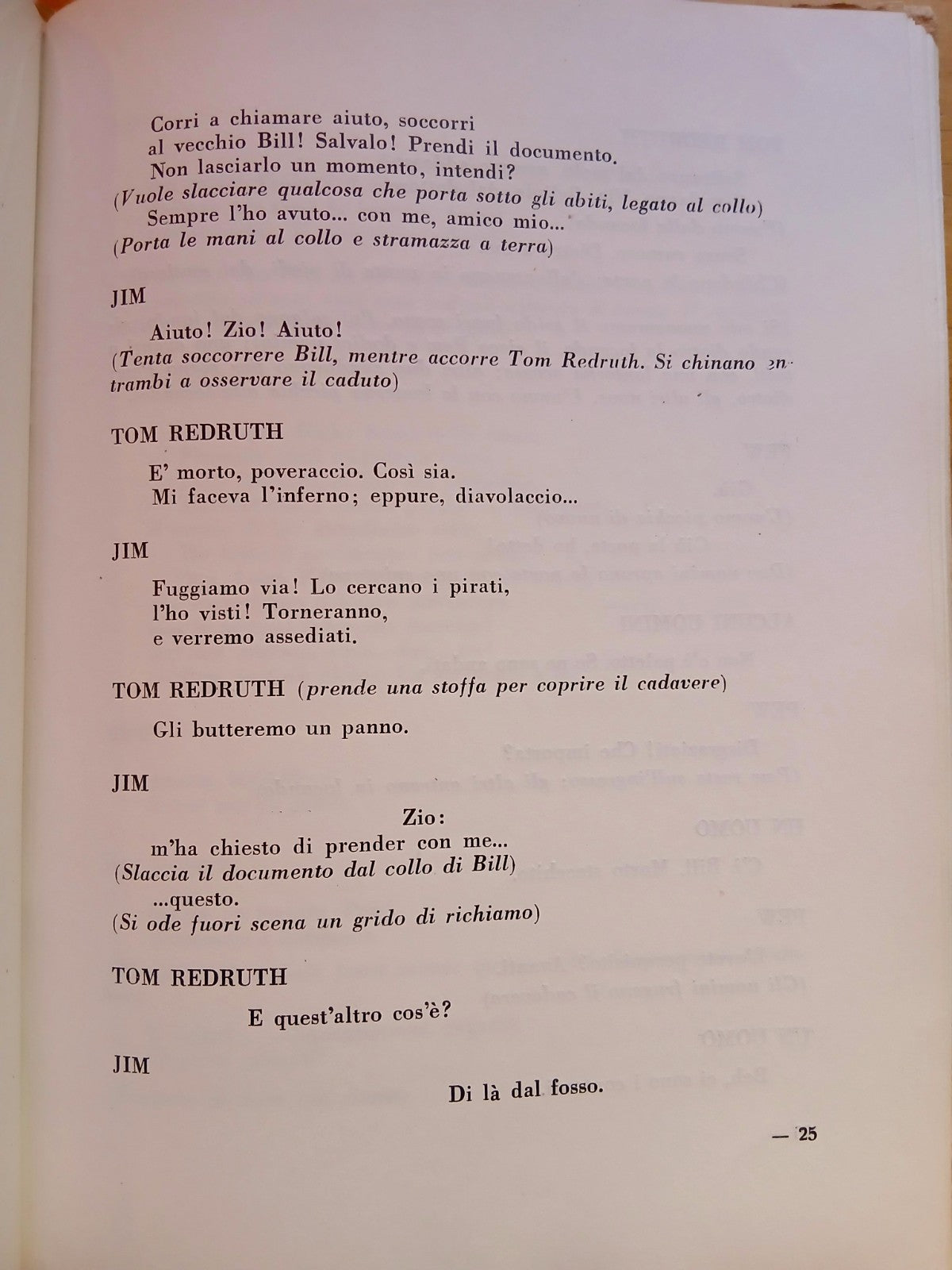 L'Isola del tesoro dramma musicale in tre atti e sette quadri - Vieri Tosatti