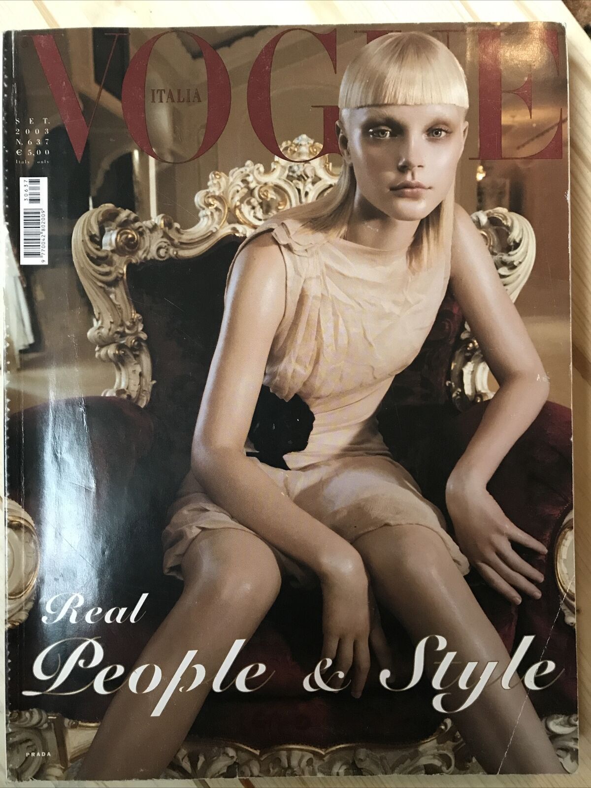 VOGUE ITALIA settembre 2003 N. 637