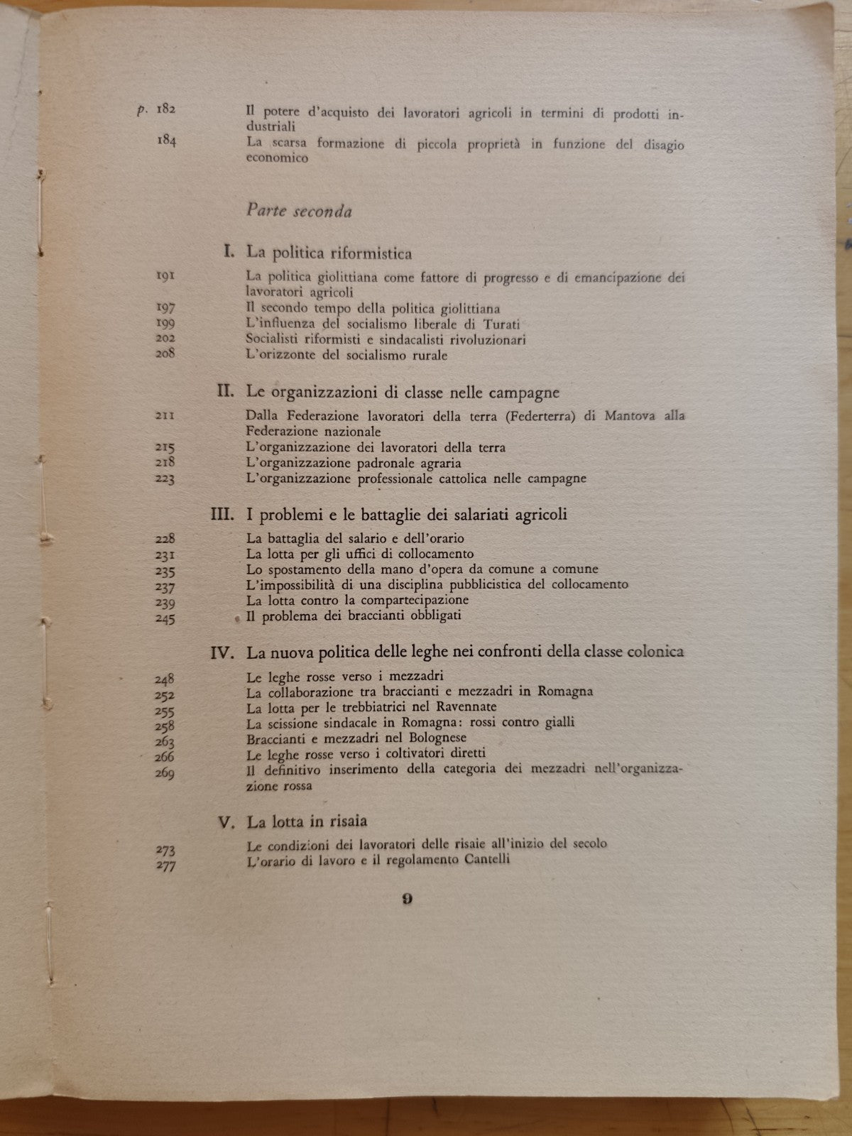 Le lotte agrarie nella valle padana, Luigi Preti. Einaudi ed. 1955 **autografato