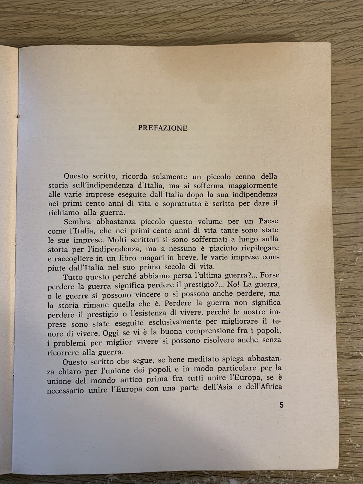NO ALLA GUERRA le imprese d'Italia nel suo primo secolo di vita. Carlo Casini