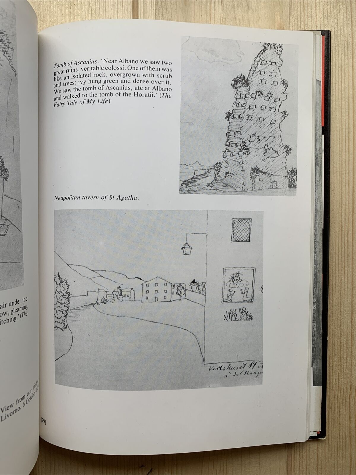 HANS CHRISTIAN ANDERSEN as an artist. Kjeld Heltoft 1977 #