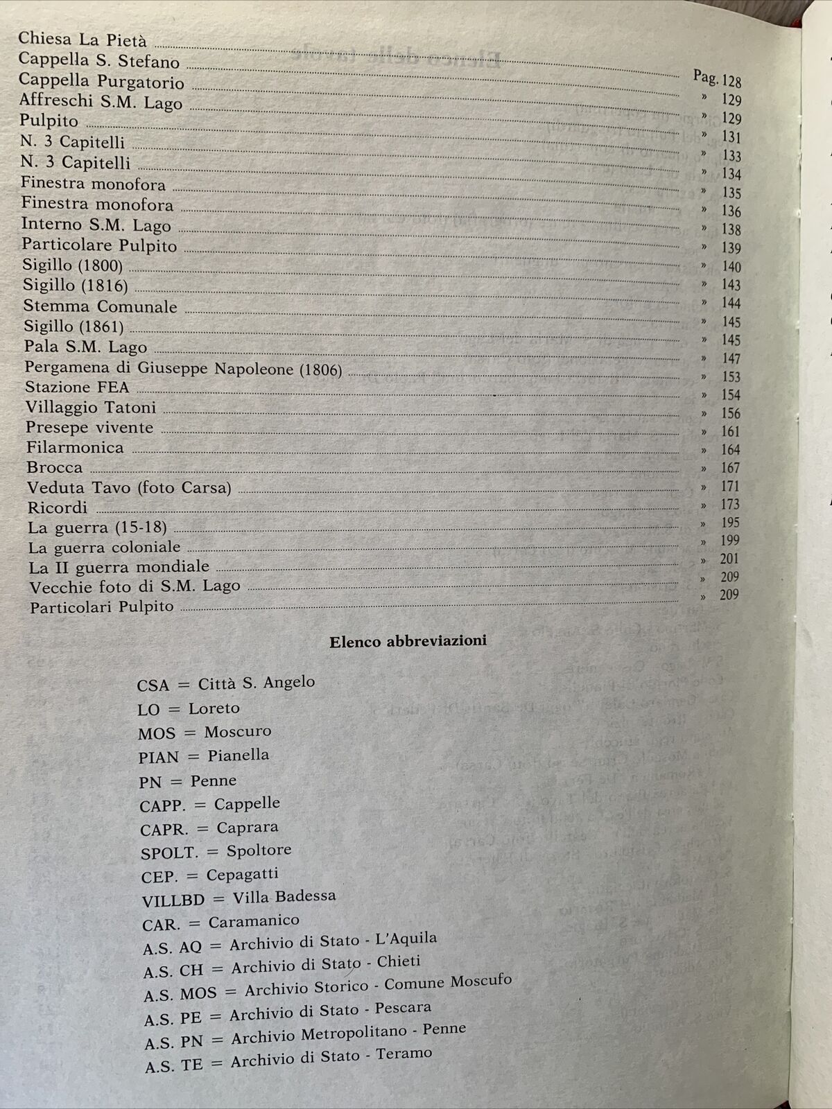 MOSCUFO borgo Carolingio. D'Incecco editore 1991